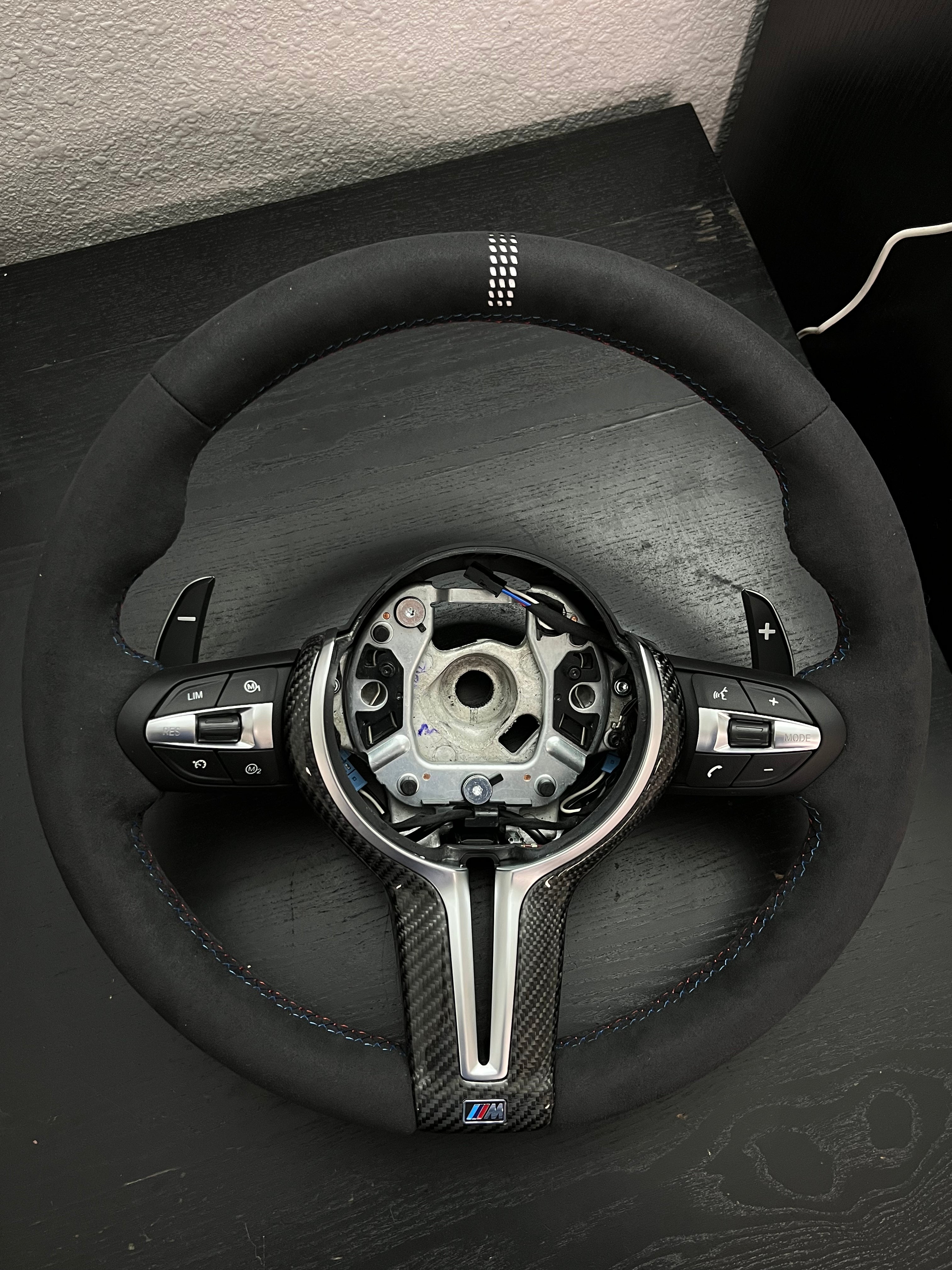 Alcantara/Carbon Fiber Steering Wheel for F8X M2/M3/M4