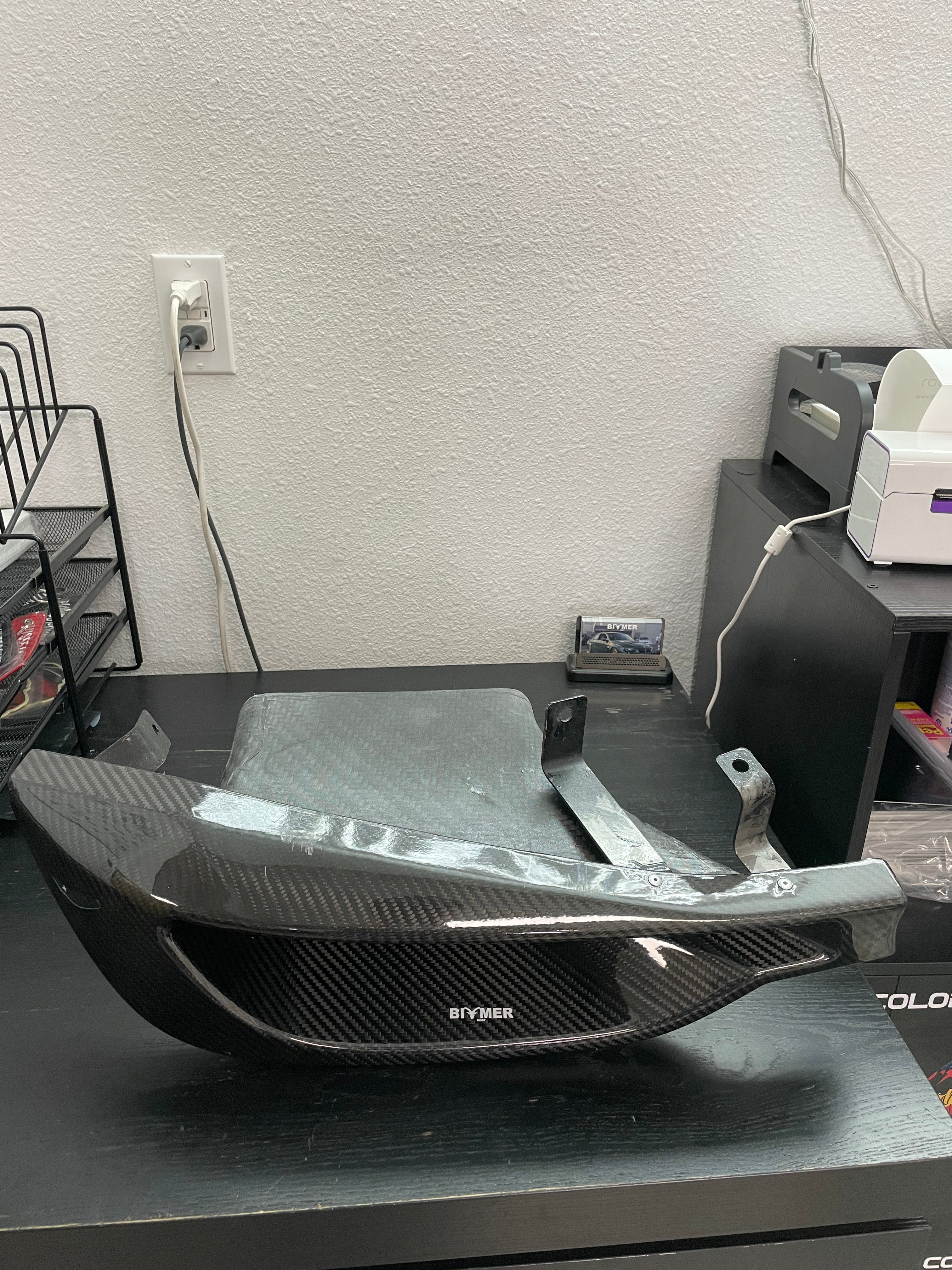 F30 Carbon Fiber Headlight Delete N55 (SLIGHT DAMAGE).