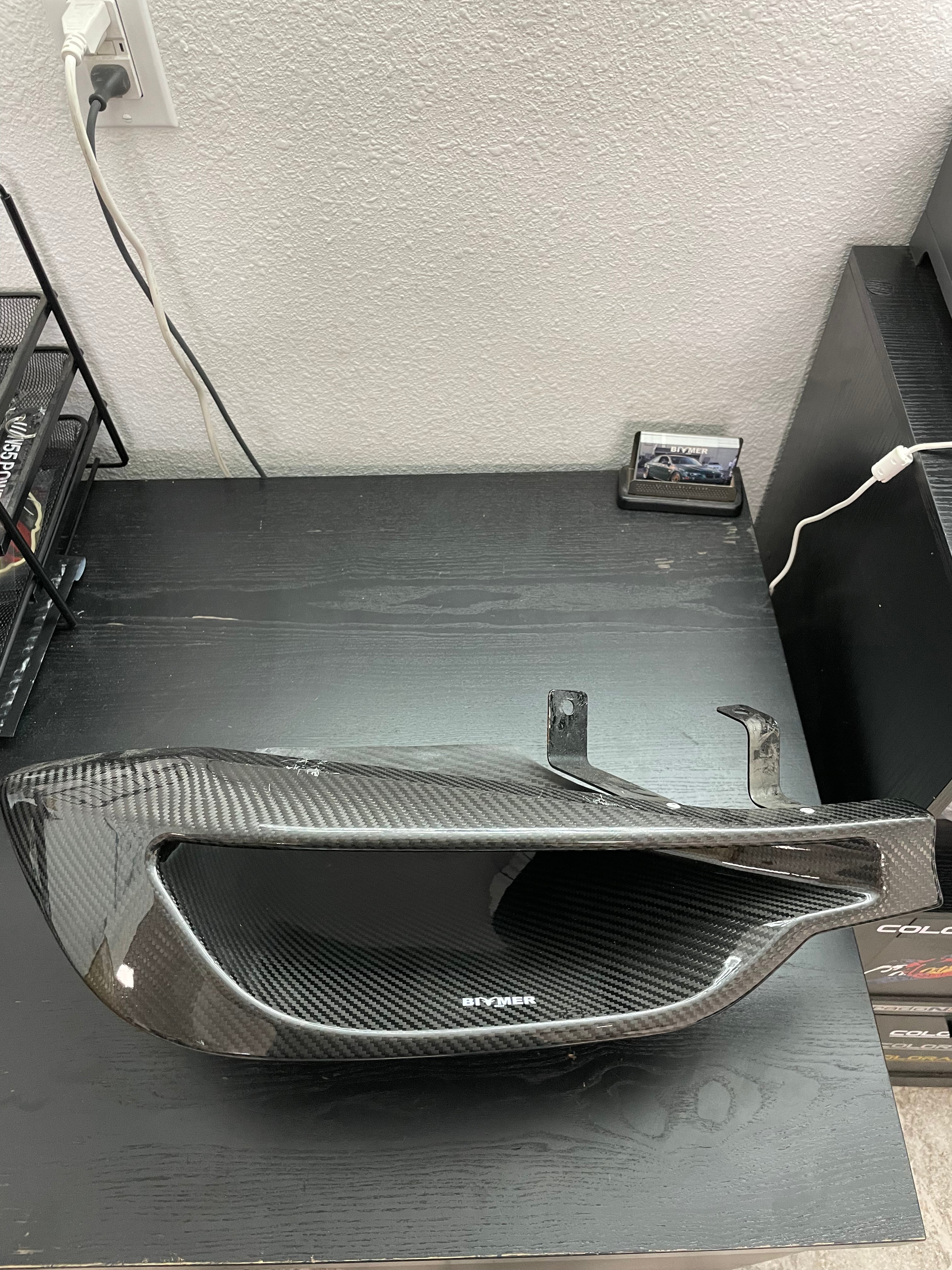 F30 Carbon Fiber Headlight Delete N55 (SLIGHT DAMAGE).