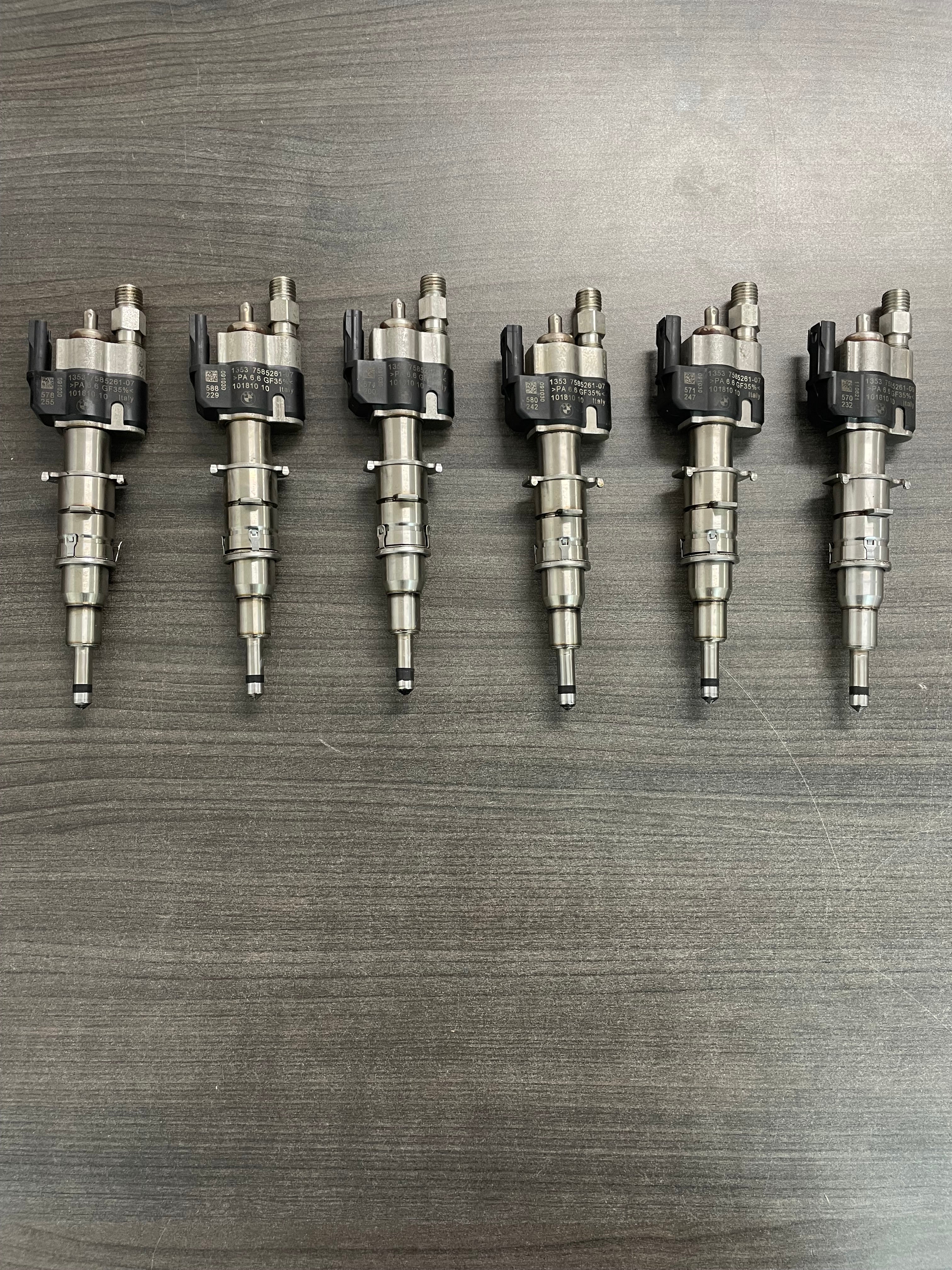 Index 7 (5) and Index 9 (1) injectors.
