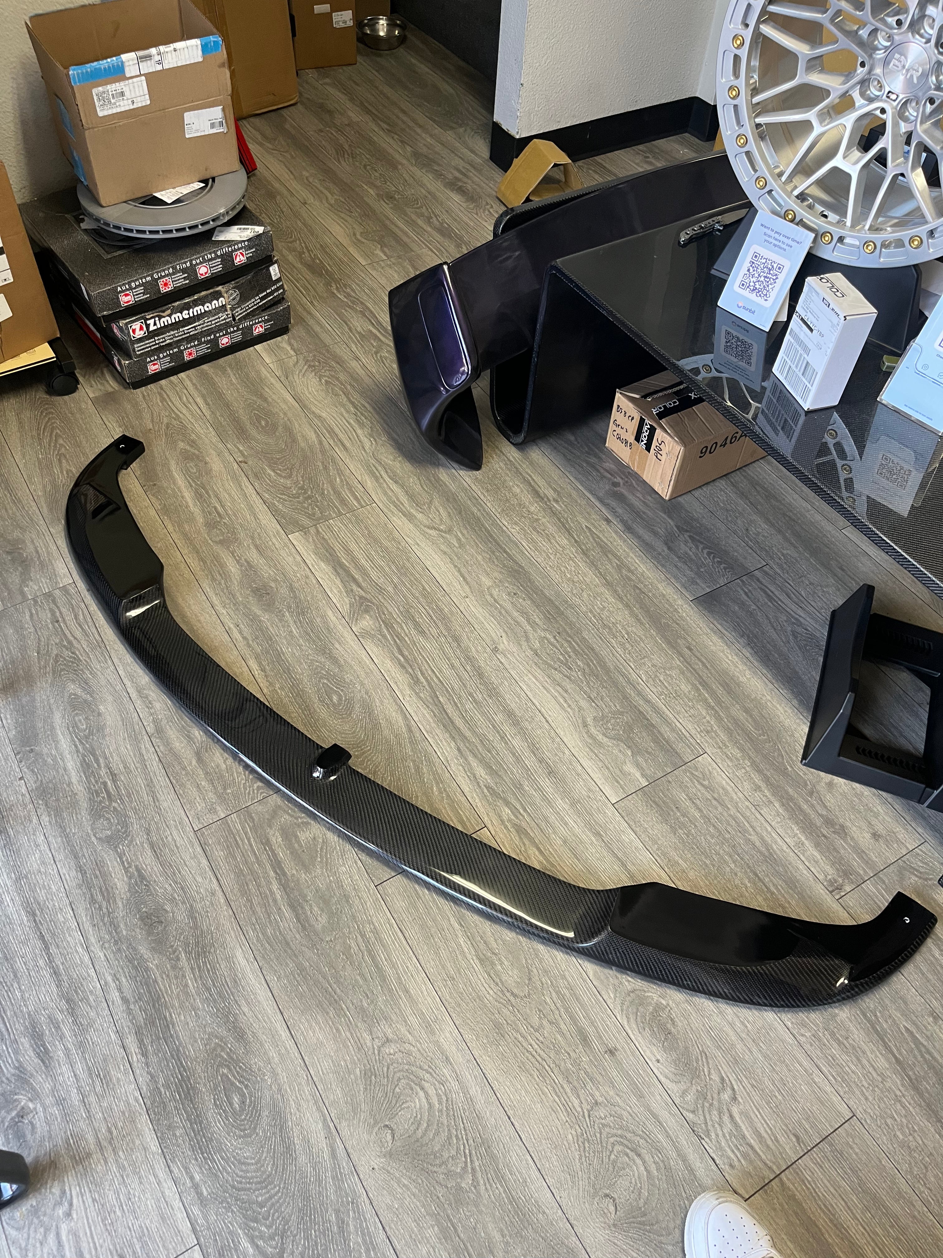 BMW F32 M-P Type Carbon Fiber Lip - COLORADO N5X