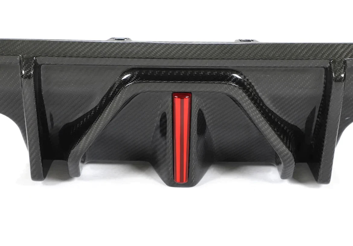 BMW M3/M4 G80/G82/G83 LED REAR DIFFUSER | CARBON FIBER - COLORADO N5X