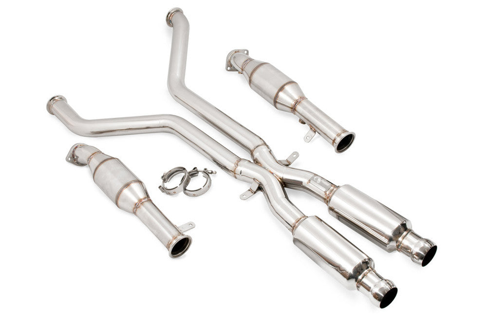 Active Autowerke E9X M3 Signature X Pipe with Active AFlow Super High Flow Cats.