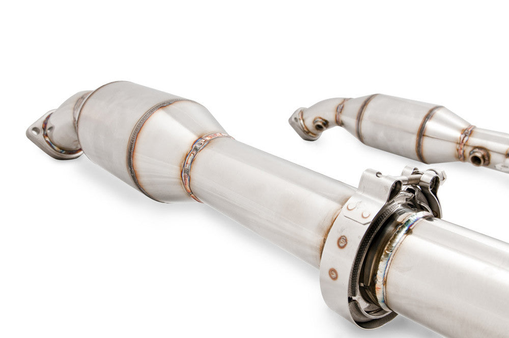 Active Autowerke E9X M3 AFlow Super High Flow Cats Upgrade for Signature X Pipe.