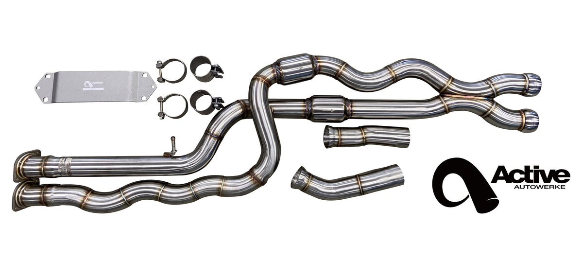 Active Autowerke M2C Gen 2 Equal Length Midpipe (US Patent 11248511, UK and EU patent 3882441)