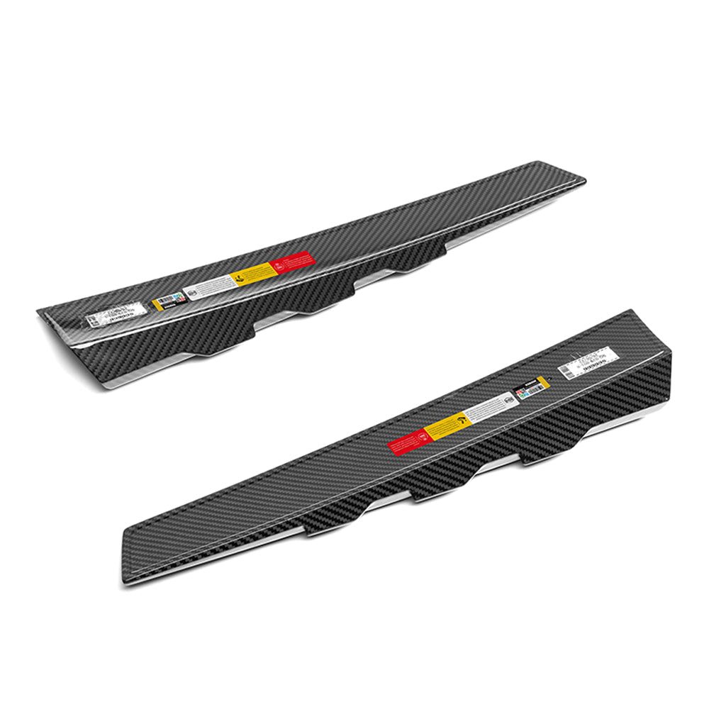 SOOQOO BMW M3 G81 Rear Window Fins In Prepreg Carbon Fiber — product view 4