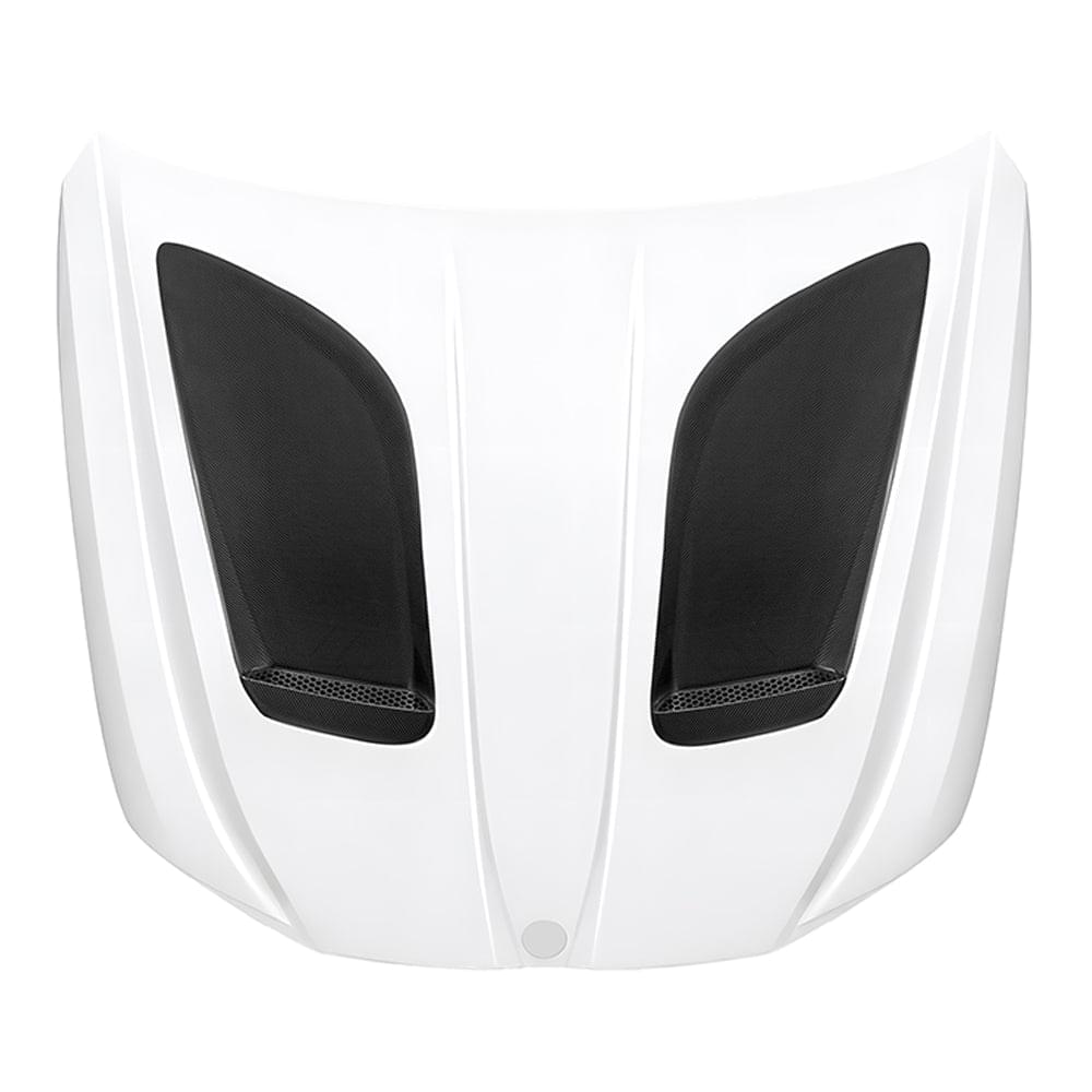 SOOQOO V2 BMW M5 G90 Vented Hood In Primer Finish Carbon