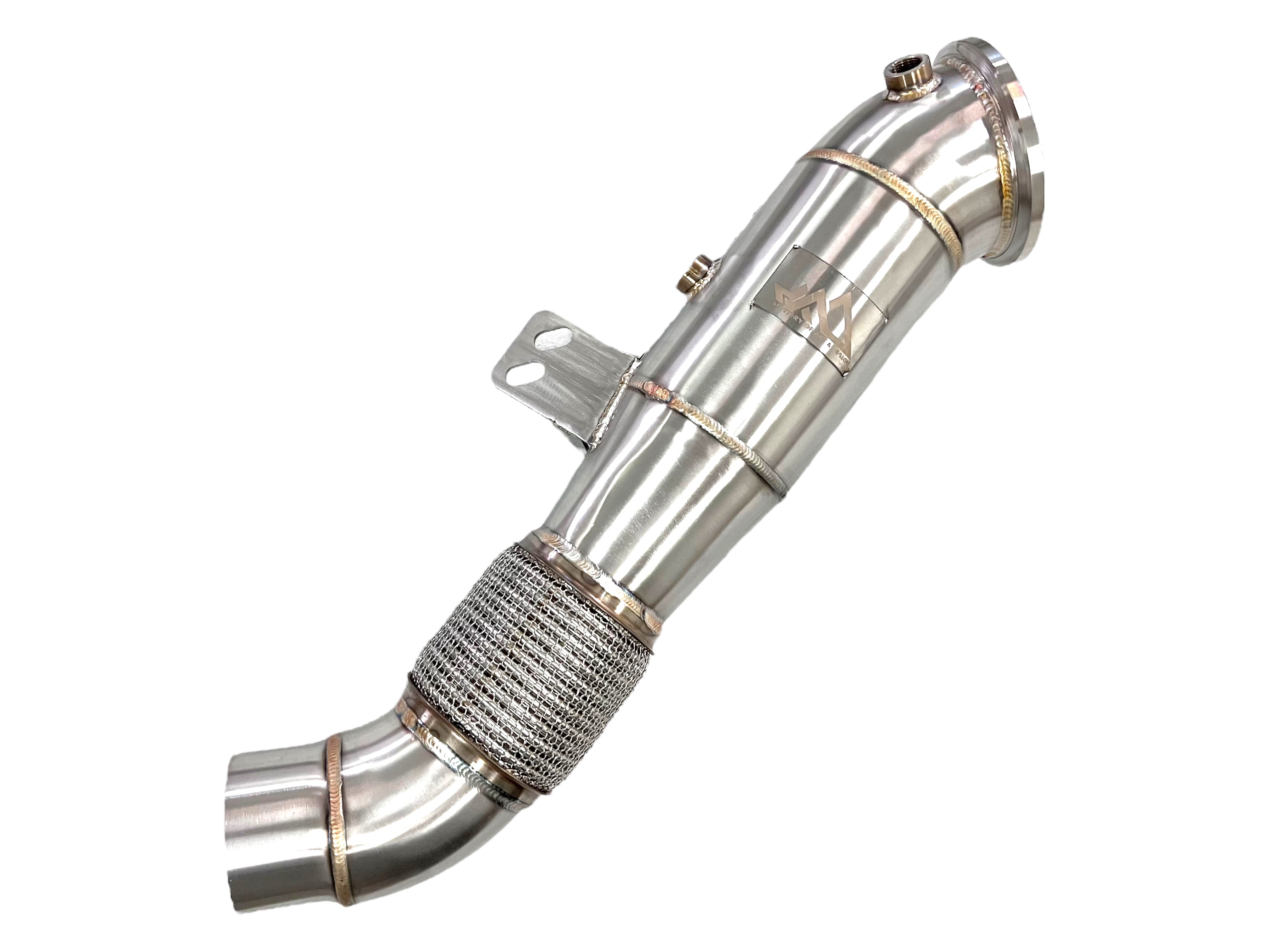 MAD B58 V2 4.5" Downpipe W/ Bracket BMW F, G Chassis & Supra - COLORADO N5X