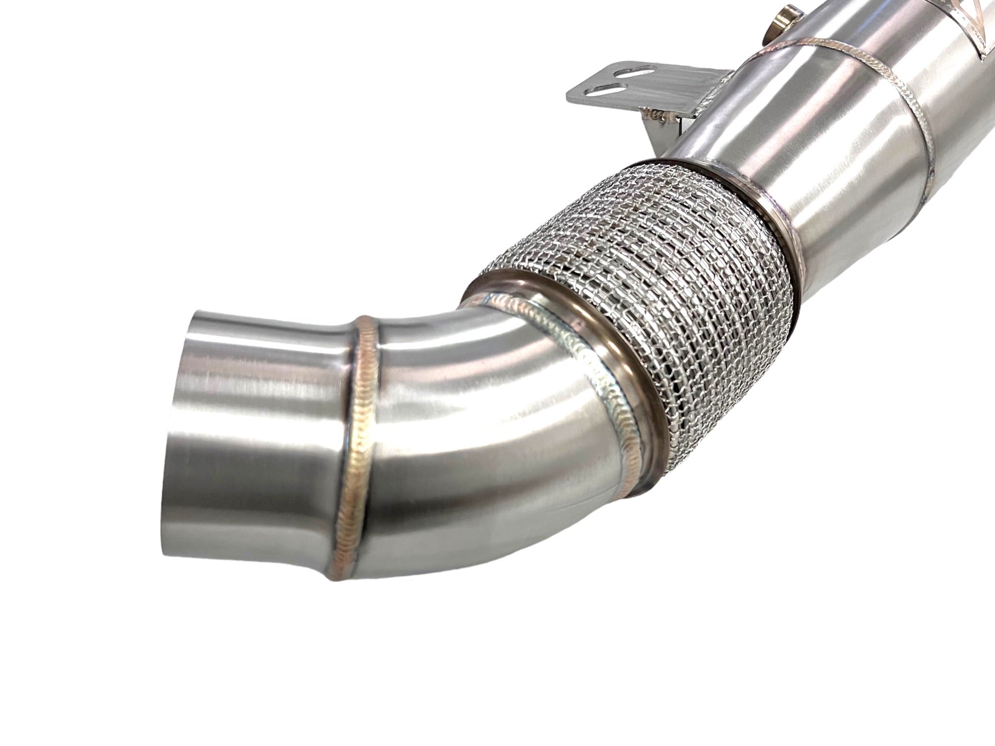 MAD B58 V2 4.5" Downpipe W/ Bracket BMW F, G Chassis & Supra - COLORADO N5X