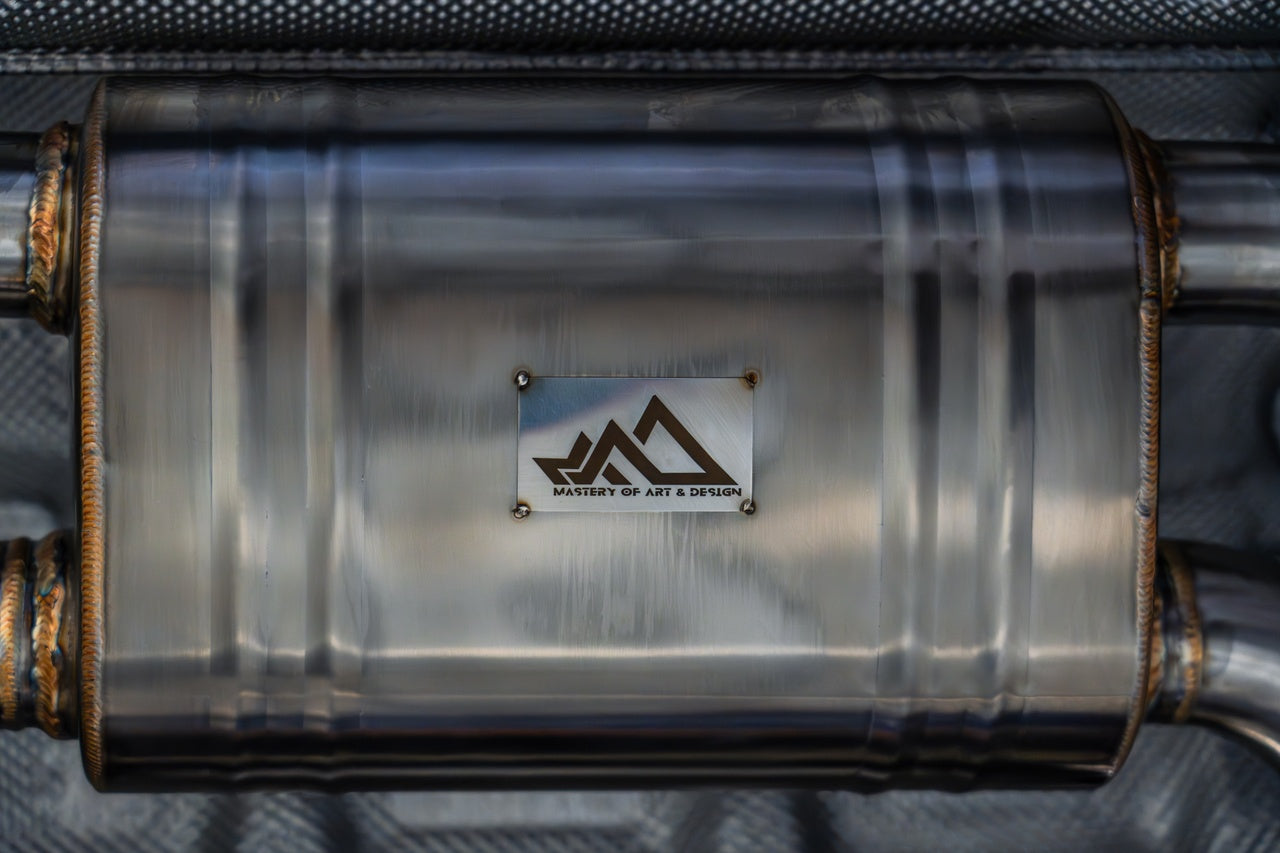 MAD BMW M3 M4 G8x S58 Axle Back Exhaust - COLORADO N5X