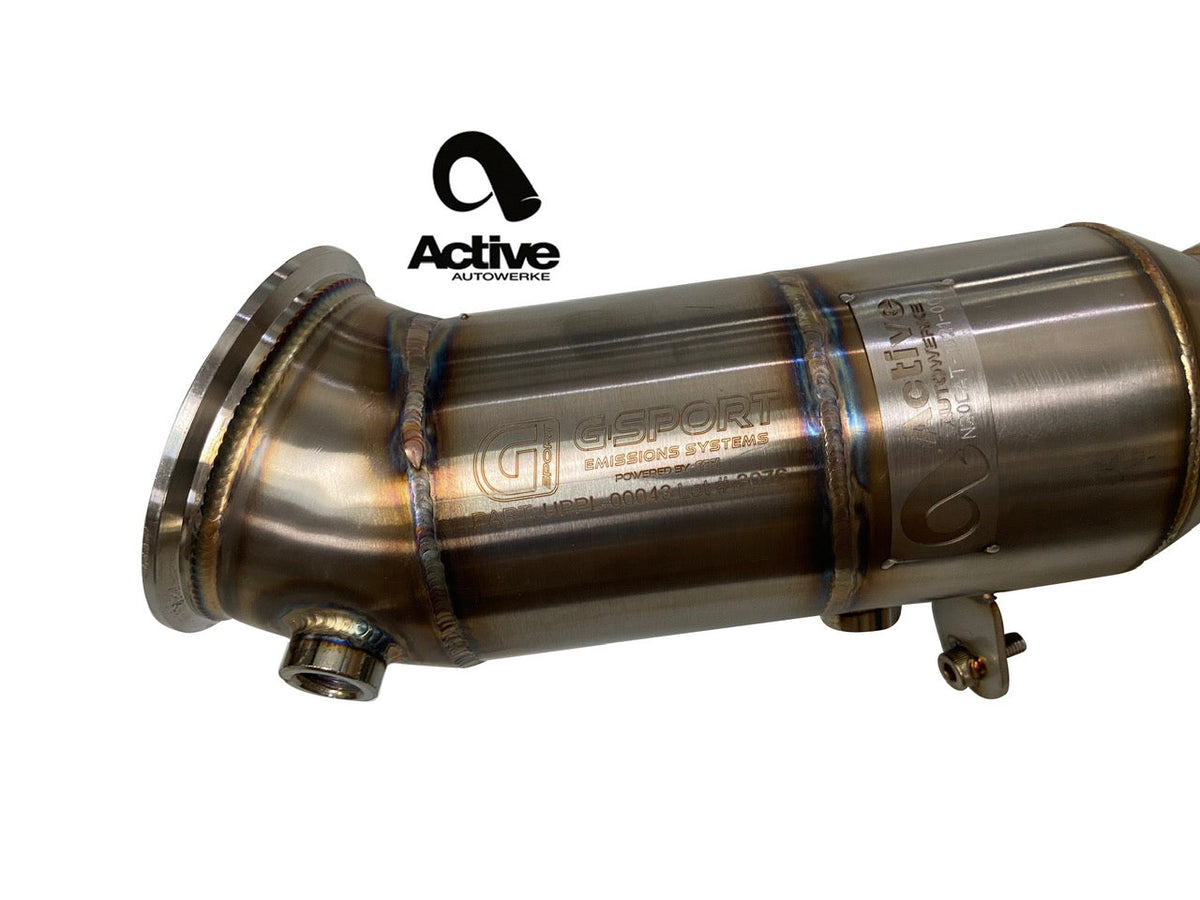Active Autowerke BMW N20 F3X M228i 328i 428i GESI Catted Downpipe.