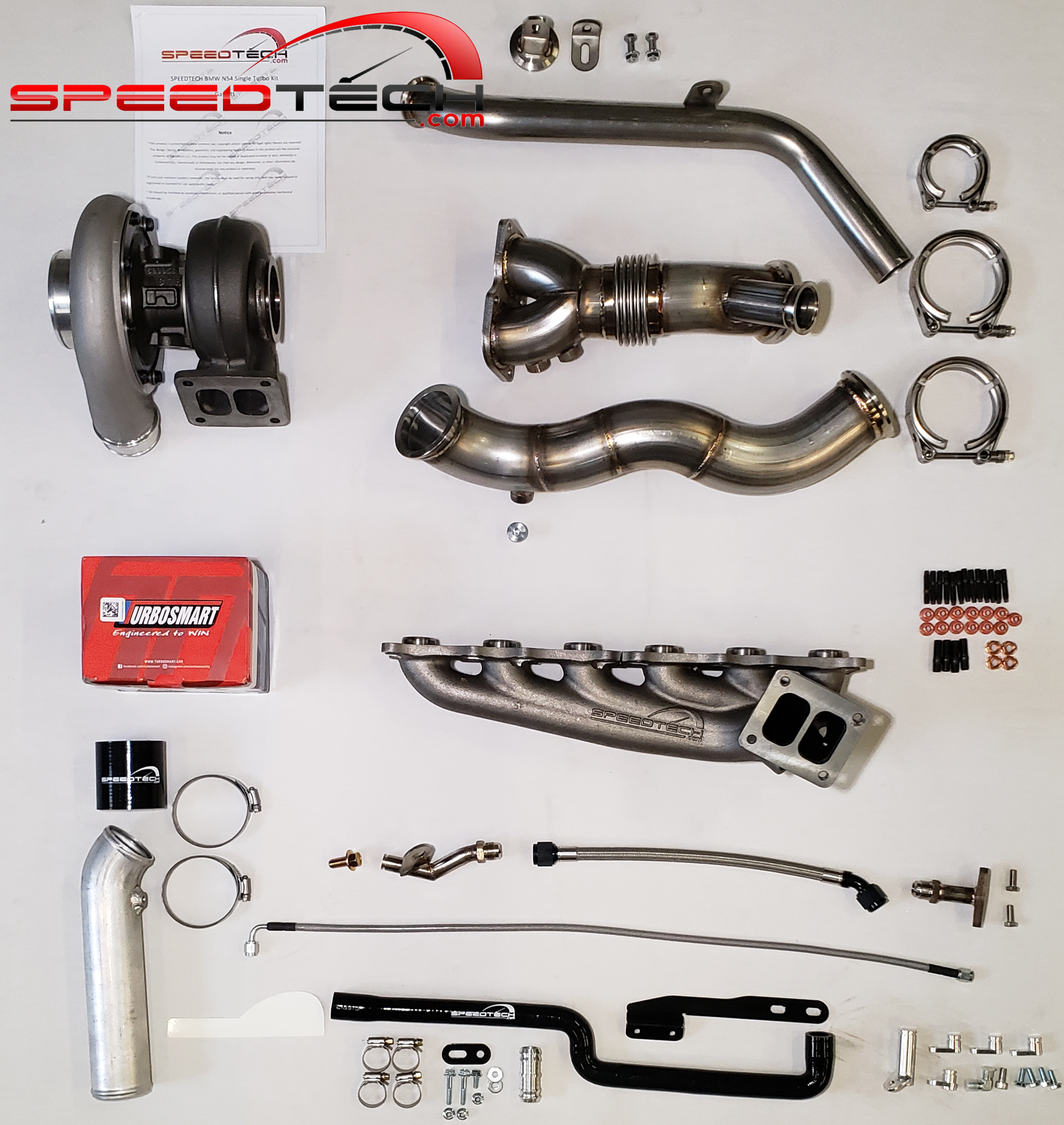 SPEEDTECH N54 BORGWARNER S252 SX-E TOP MOUNT KIT - COLORADO N5X