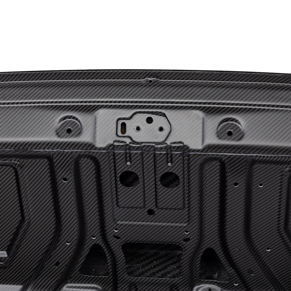 SOOQOO BMW M3 G80 Rear Trunk Lid In Primer Finish Carbon — product view 8