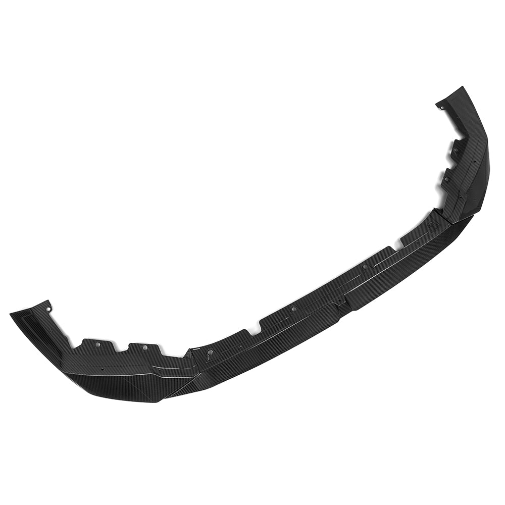 SOOQOO V1 BMW M5 G90 Front Lip In Prepreg Carbon Fiber — product view 3