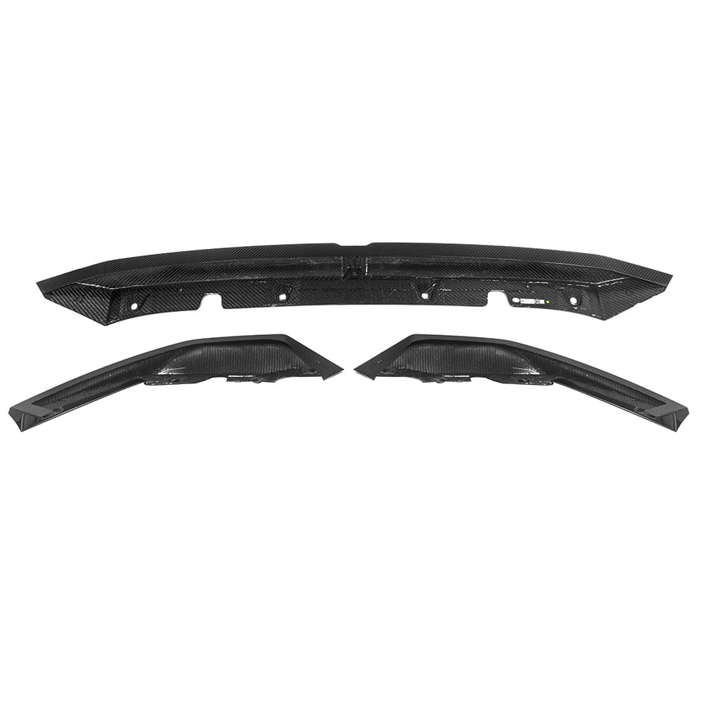 SOOQOO V1 BMW M5 G90 Front Lip In Prepreg Carbon Fiber — product view 7