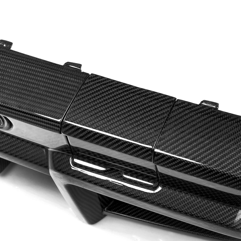 SOOQOO V1 BMW M5 G90 Rear Diffuser In Prepreg Carbon Fiber — product view 9