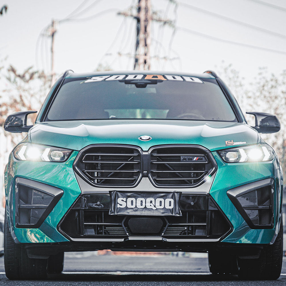 SOOQOO BMW X5M F95 LCI Air Duct In Prepreg Carbon Fiber — product view 4