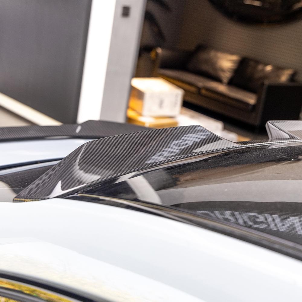 SOOQOO BMW 2 Series F74 Top Spoiler In Prepreg Carbon Fiber — product view 6