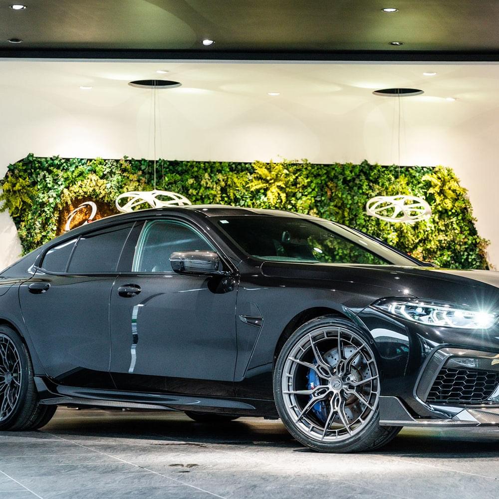 SOOQOO BMW M8 F93 Side Skirt In Prepreg Carbon Fiber — product view 8