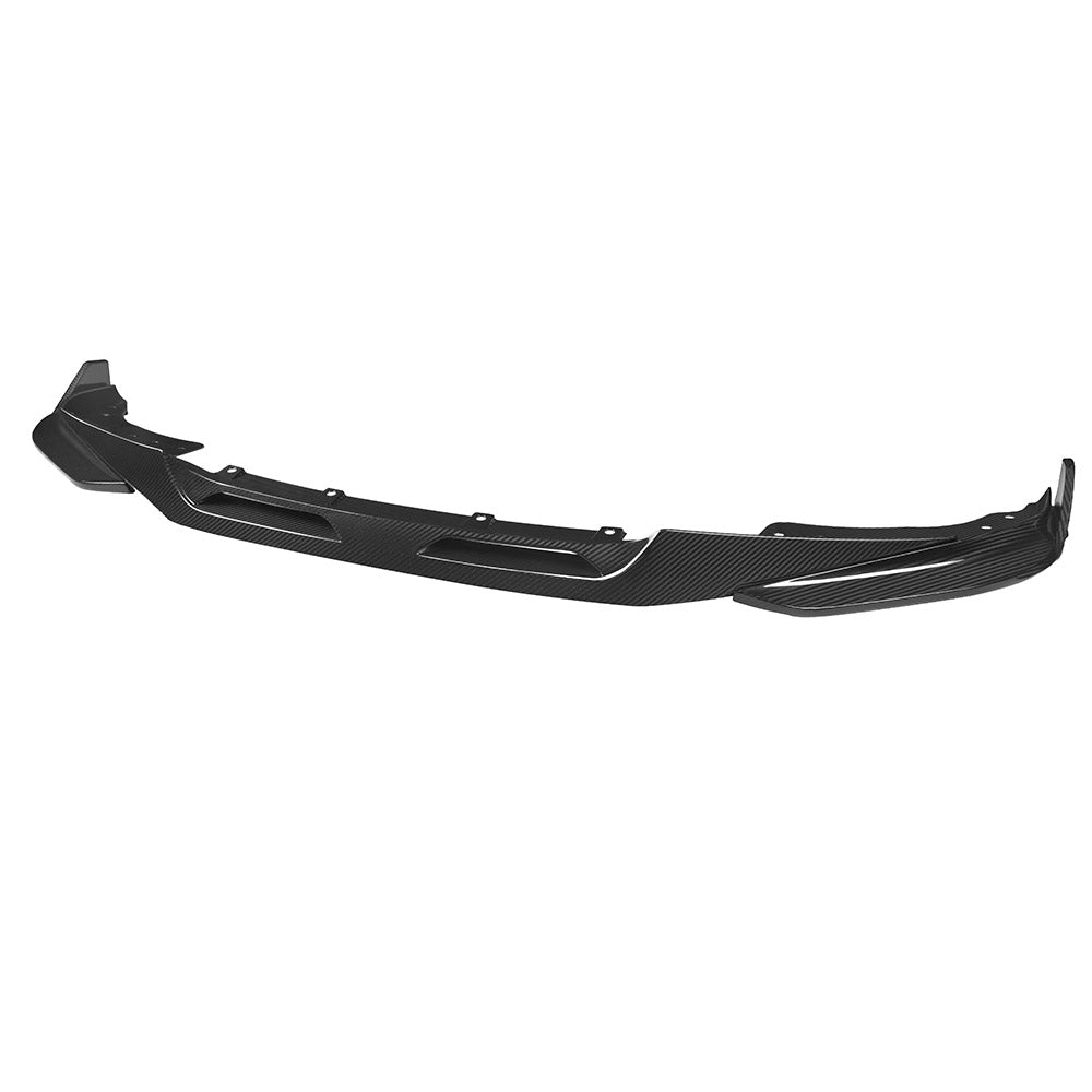 SOOQOO BMW 4 Series G22 Front Lip In Prepreg Carbon Fiber — product view 5