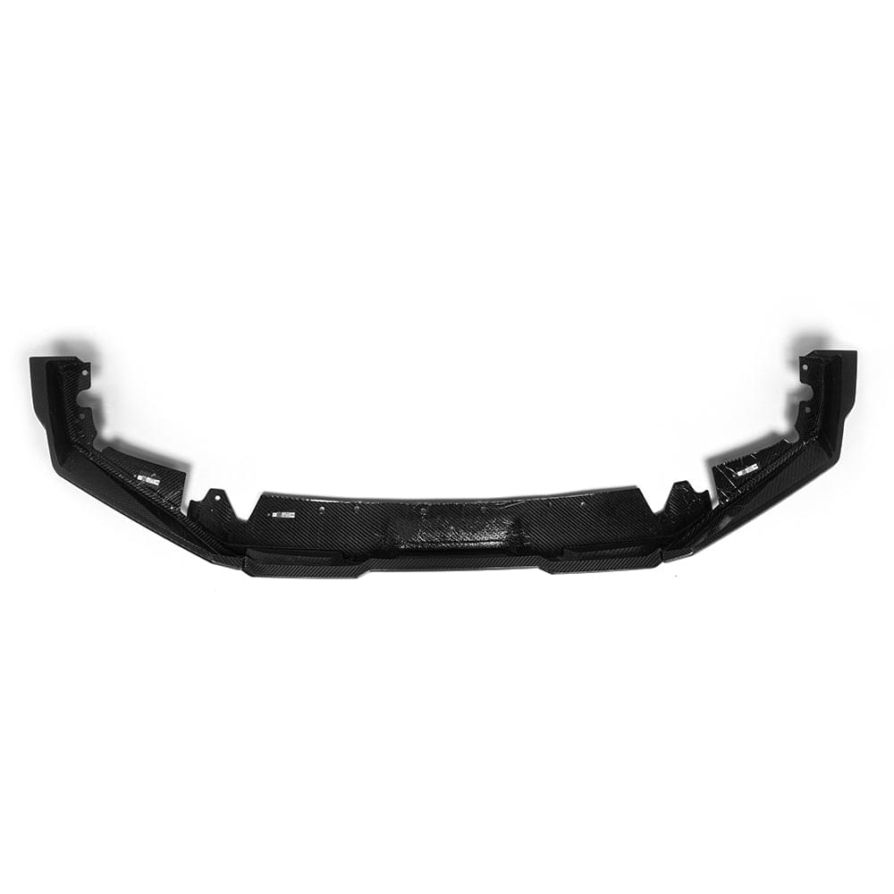 SOOQOO BMW X5M F95 LCI Front Lip In Prepreg Carbon Fiber — product view 5