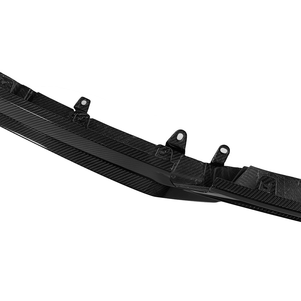 SOOQOO BMW X5M F95 Rear Diffuser W/Brake Light In Prepreg Carbon Fiber — product view 5