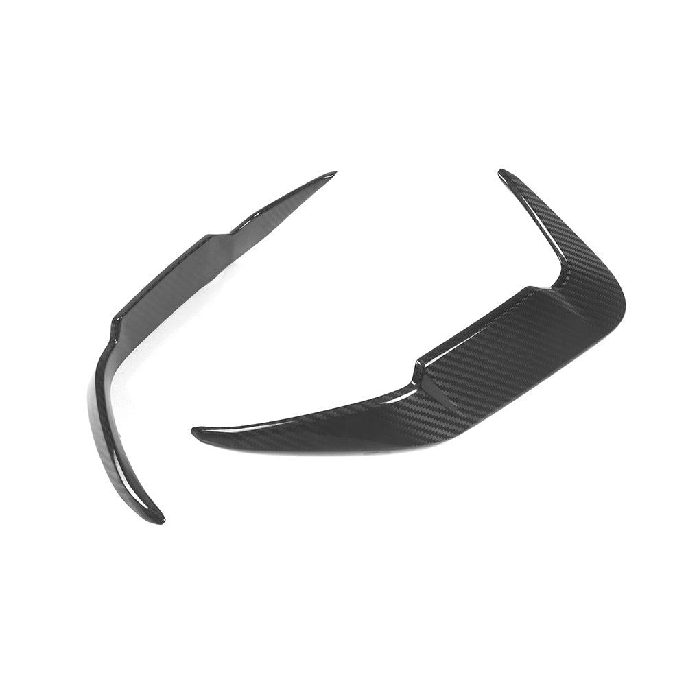 SOOQOO BMW X5M F95 LCI Rear Bumper Insert In Prepreg Carbon Fiber — product view 7