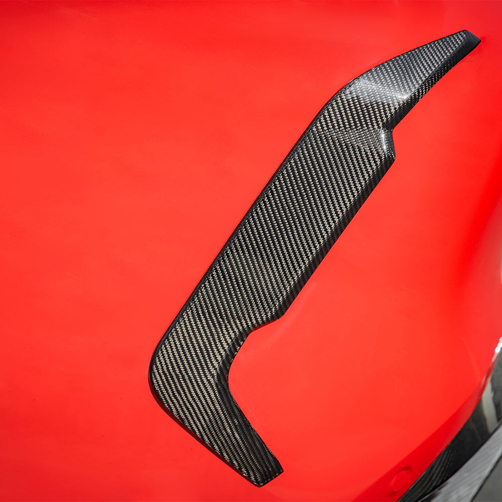 SOOQOO BMW X6M F96 Rear Bumper Insert In Prepreg Carbon Fiber — product view 6