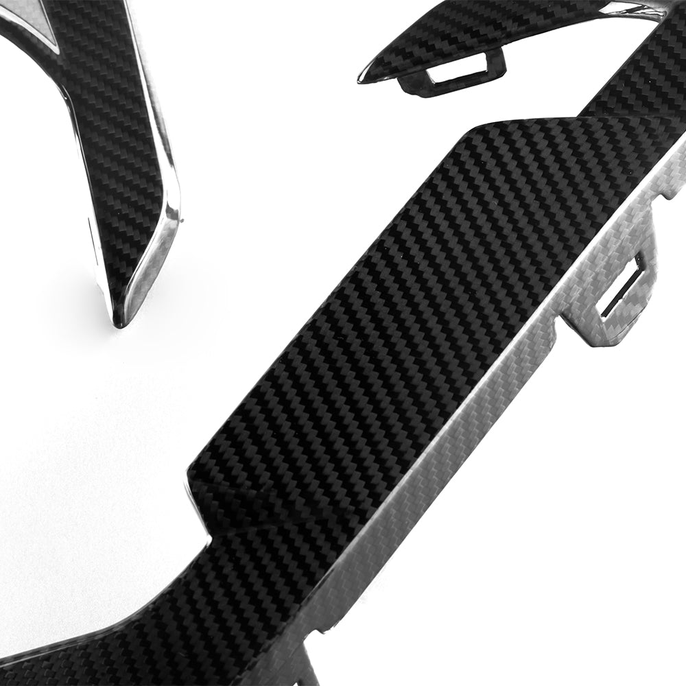 SOOQOO BMW X6M F96 Side Fender Trim In Prepreg Carbon Fiber — product view 5
