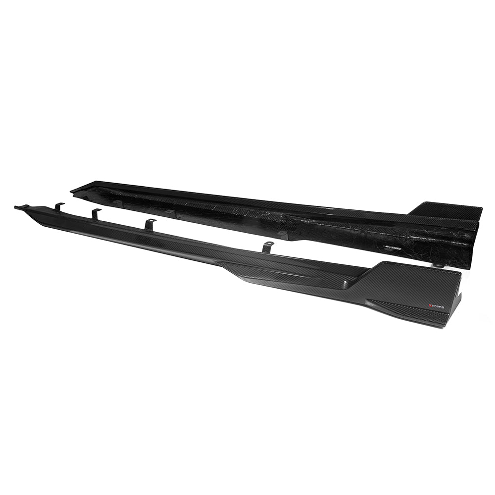 SOOQOO BMW X5M F95 Side Skirt In Prepreg Carbon Fiber — product view 3
