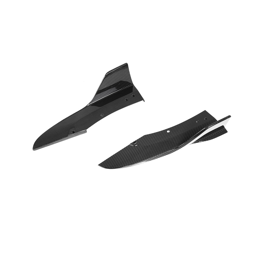 SOOQOO BMW iX3 G08 Rear Diffuser In Prepreg Carbon Fiber — product view 9
