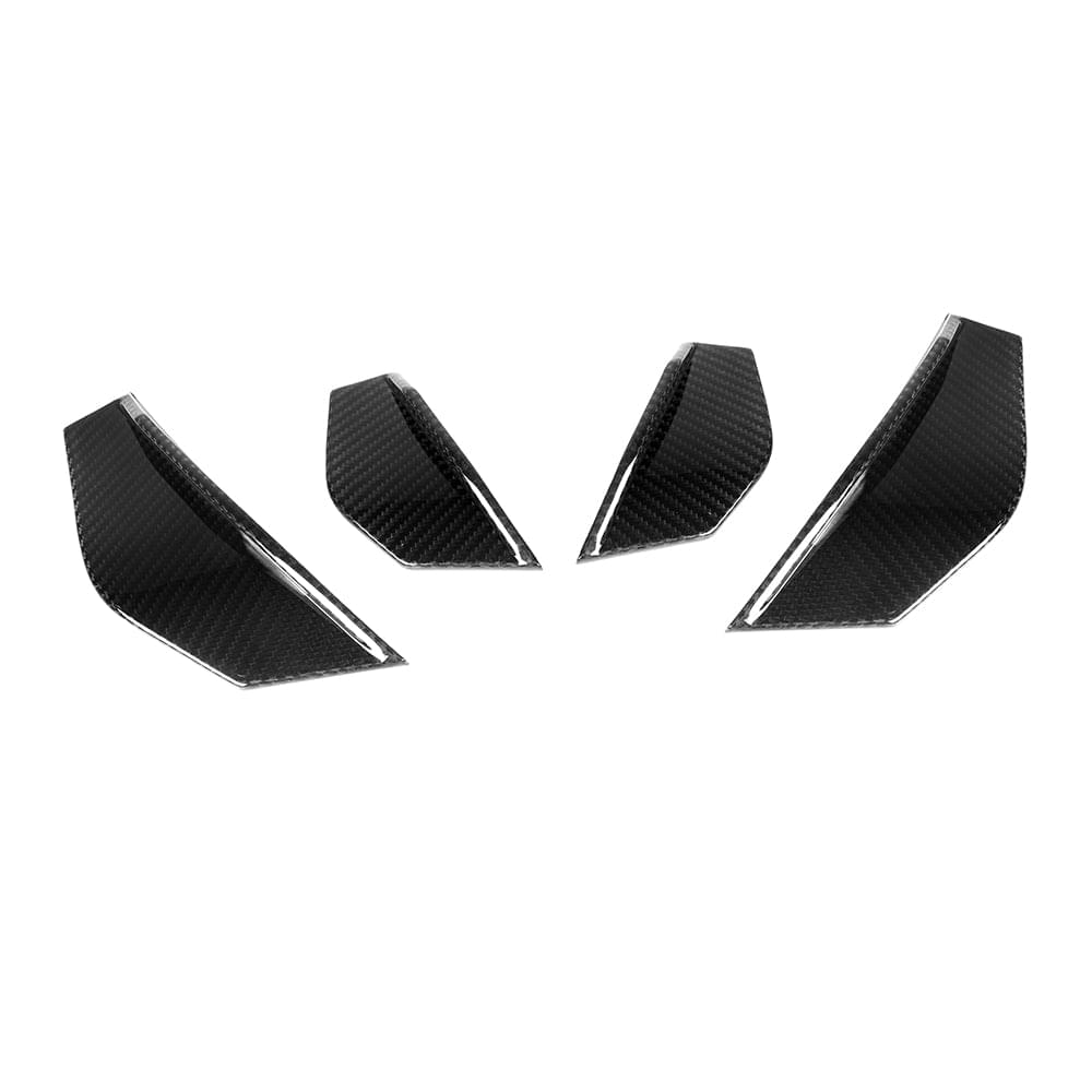 SOOQOO BMW M2 F87 Front Canards In Prepreg Carbon Fiber — product view 7