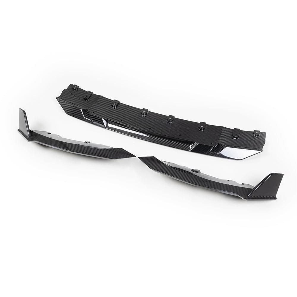 SOOQOO BMW 2 Series G42 Front Lip In Prepreg Carbon Fiber