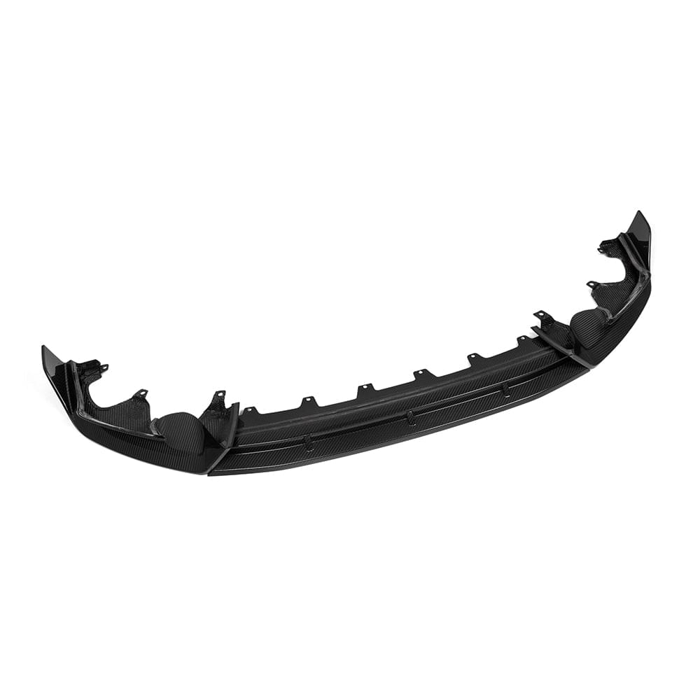 SOOQOO BMW iX3 G08 Front Lip In Prepreg Carbon Fiber