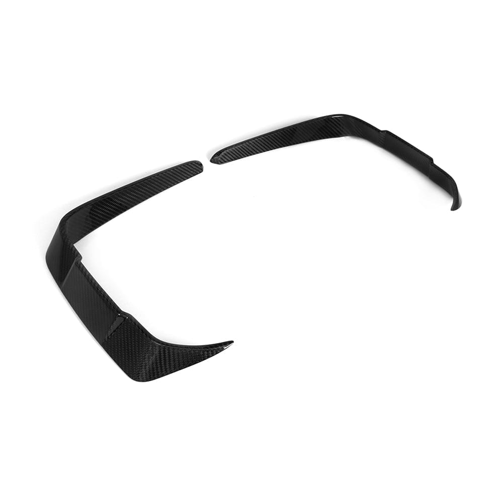 SOOQOO BMW M2 F87 LCI Front Bumper Inserts In Prepreg Carbon Fiber