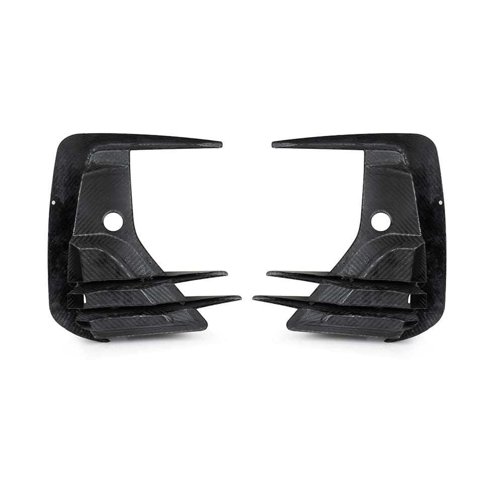 SOOQOO BMW X3 G01 LCI Front Vent Trims In Prepreg Carbon Fiber — product view 5