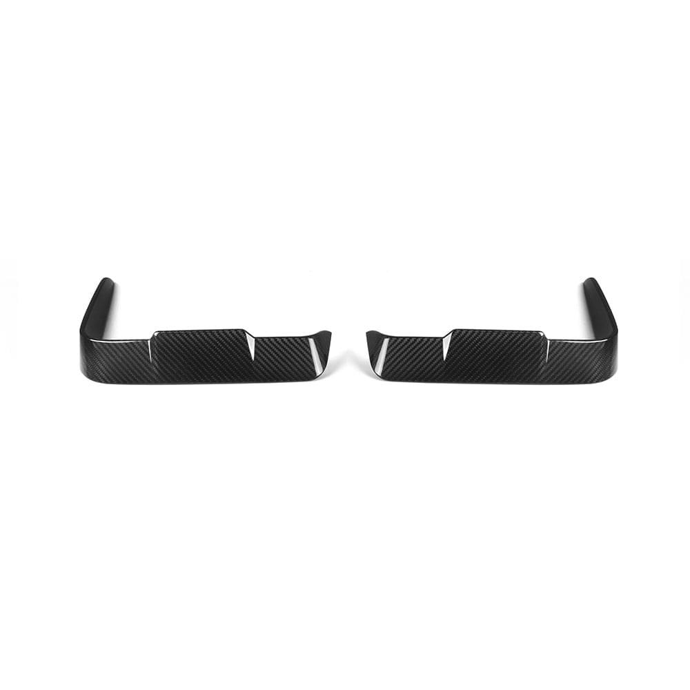 SOOQOO BMW 4 Series G22 Front Bumper Inserts In Prepreg Carbon Fiber — product view 7