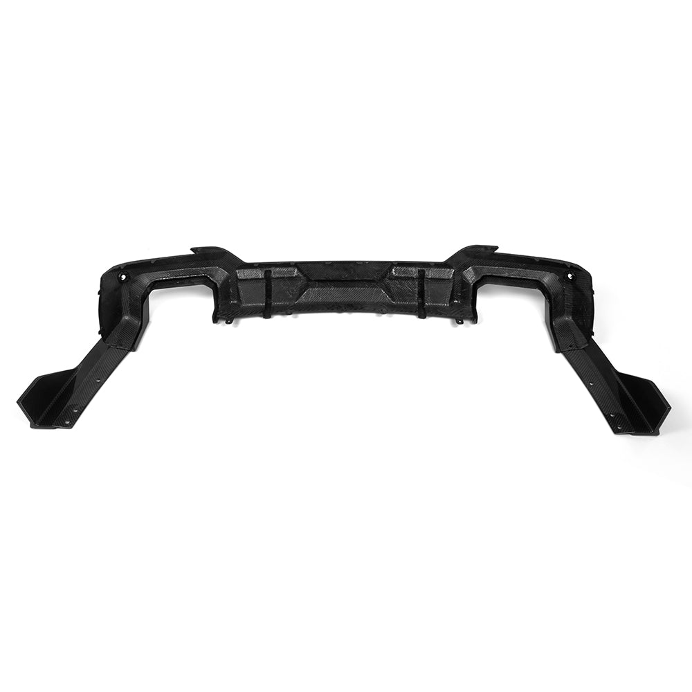 SOOQOO BMW X3 M40i G01 Rear Diffuser In Prepreg Carbon Fiber — product view 4
