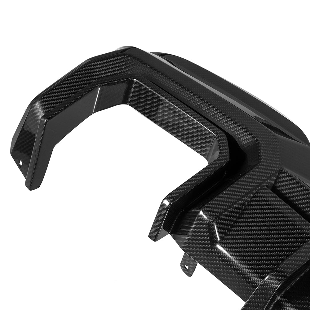 SOOQOO BMW X3 M40i G01 Rear Diffuser In Prepreg Carbon Fiber — product view 5
