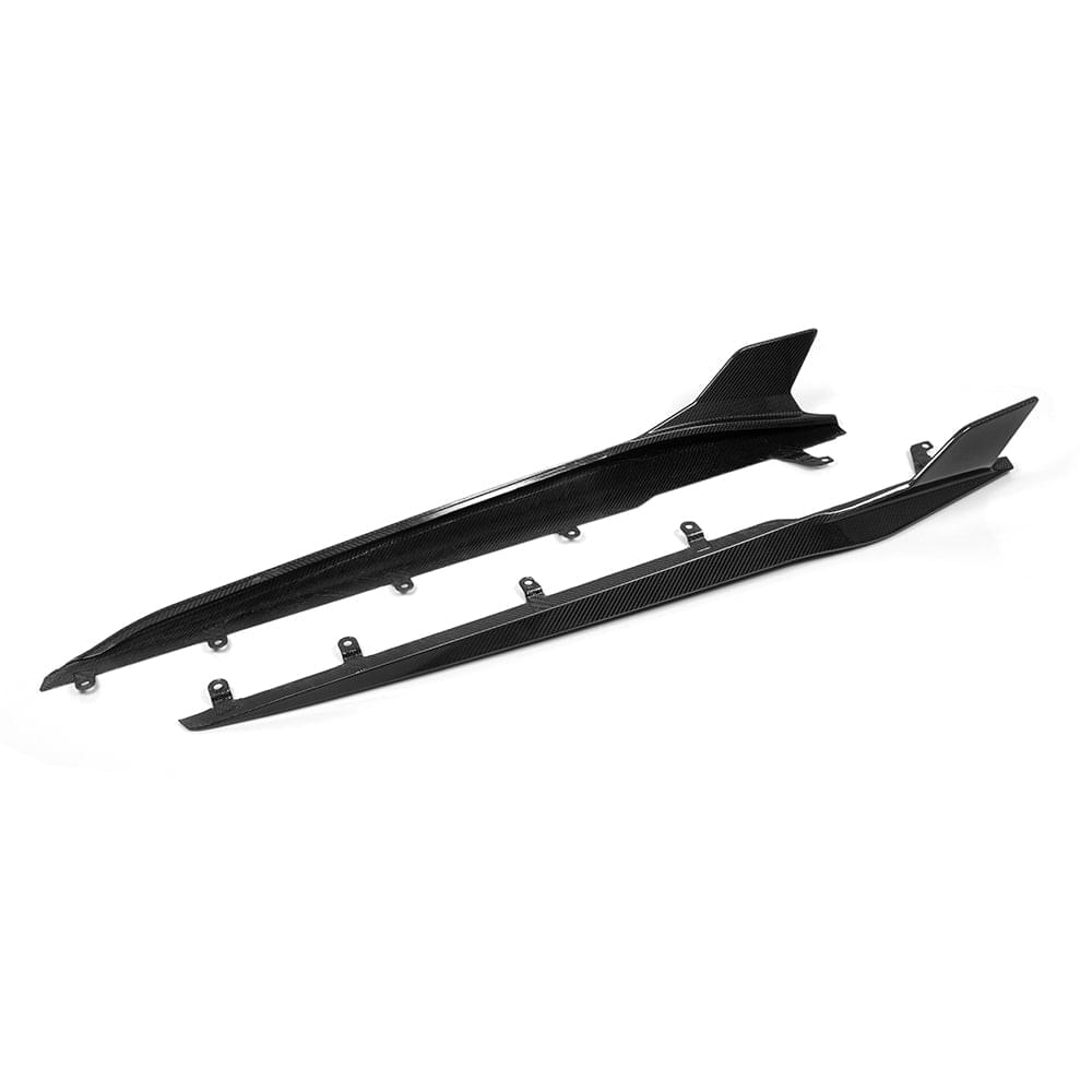 SOOQOO BMW M8 F93 Side Skirt In Prepreg Carbon Fiber