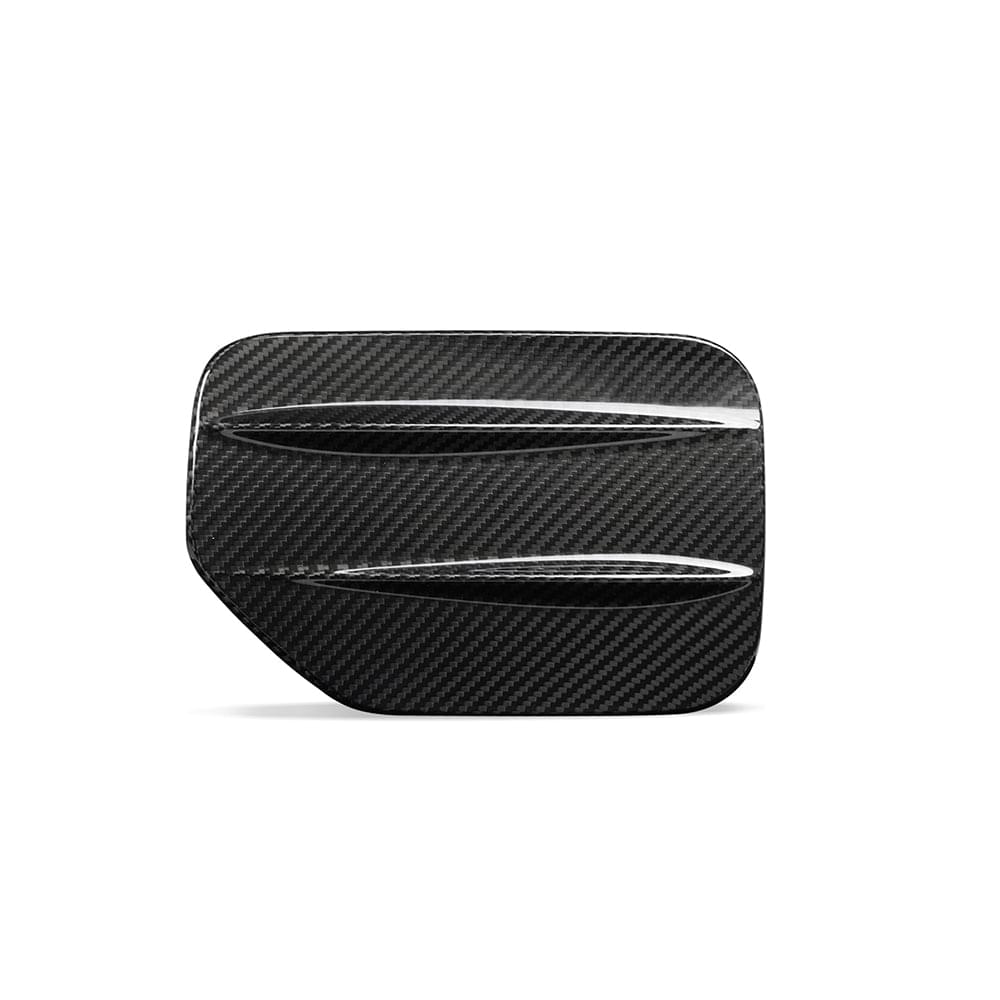 SOOQOO BMW iX3 G08 Charger Cover In Prepreg Carbon Fiber — product view 3
