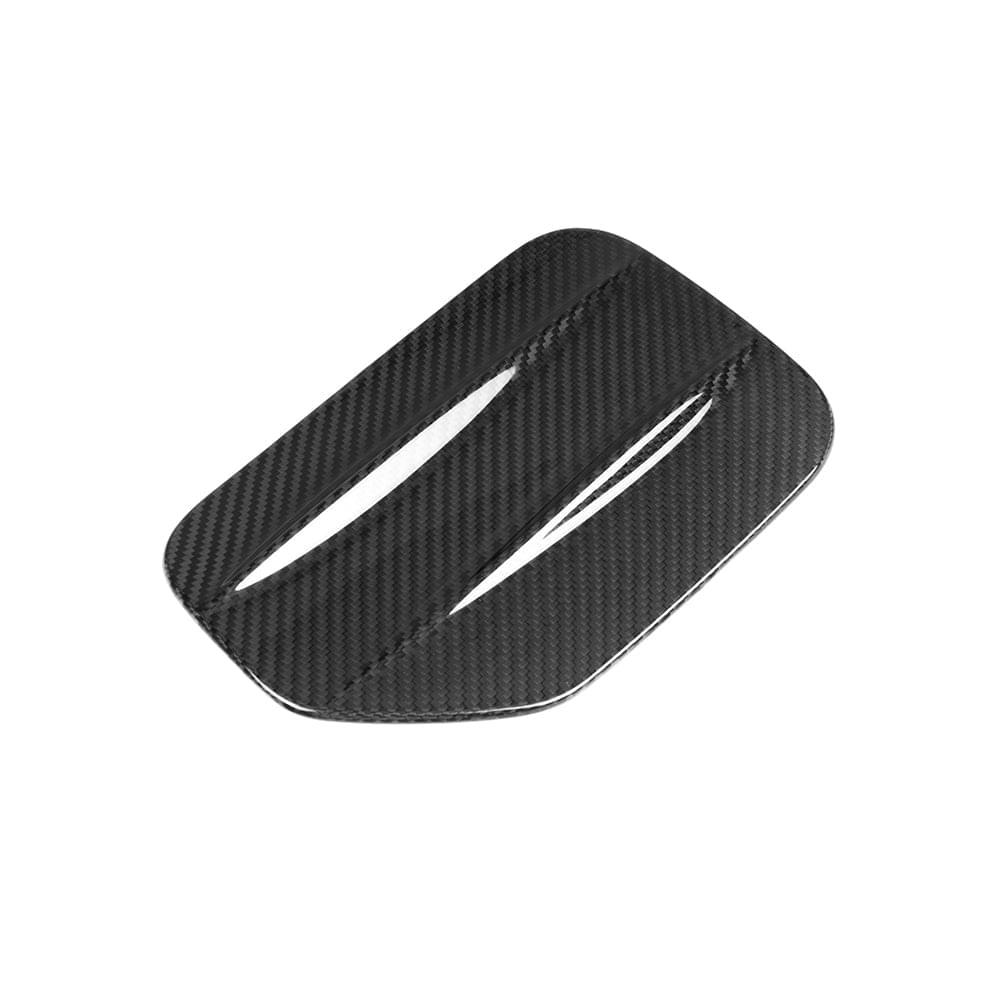 SOOQOO BMW iX3 G08 Charger Cover In Prepreg Carbon Fiber — product view 5
