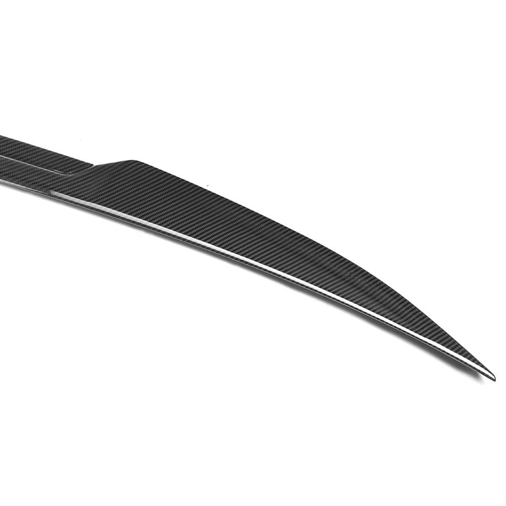 SOOQOO BMW M5 G90 Rear Spoiler In Prepreg Carbon Fiber — product view 10