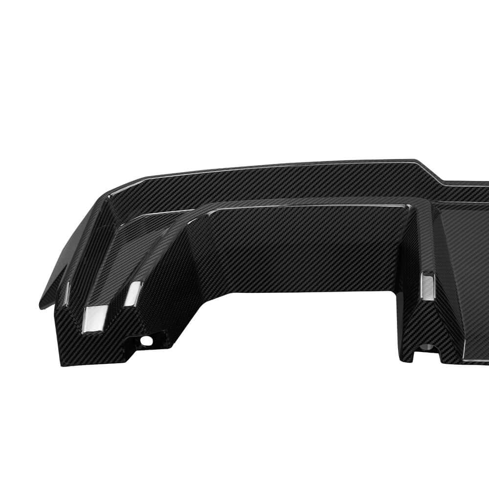 SOOQOO V2 BMW M4 G82 Rear Diffuser W/Brake Light In Prepreg Carbon Fiber — product view 9