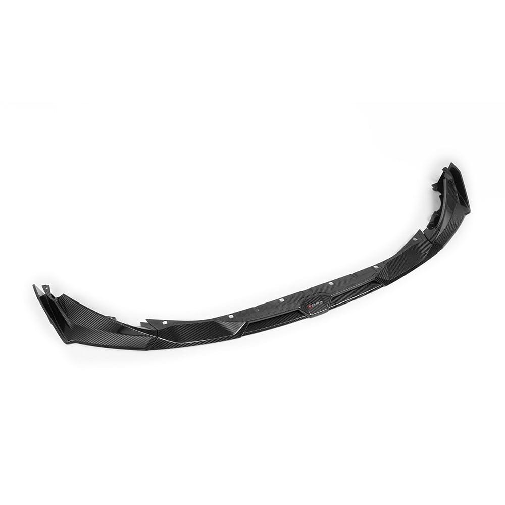 SOOQOO V1 BMW G8x M3 M4 Front Lip In Prepreg Carbon Fiber — product view 5
