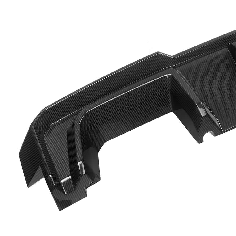SOOQOO V2 BMW M4 G82 G83 Rear Diffuser In Prepreg Carbon Fiber — product view 7