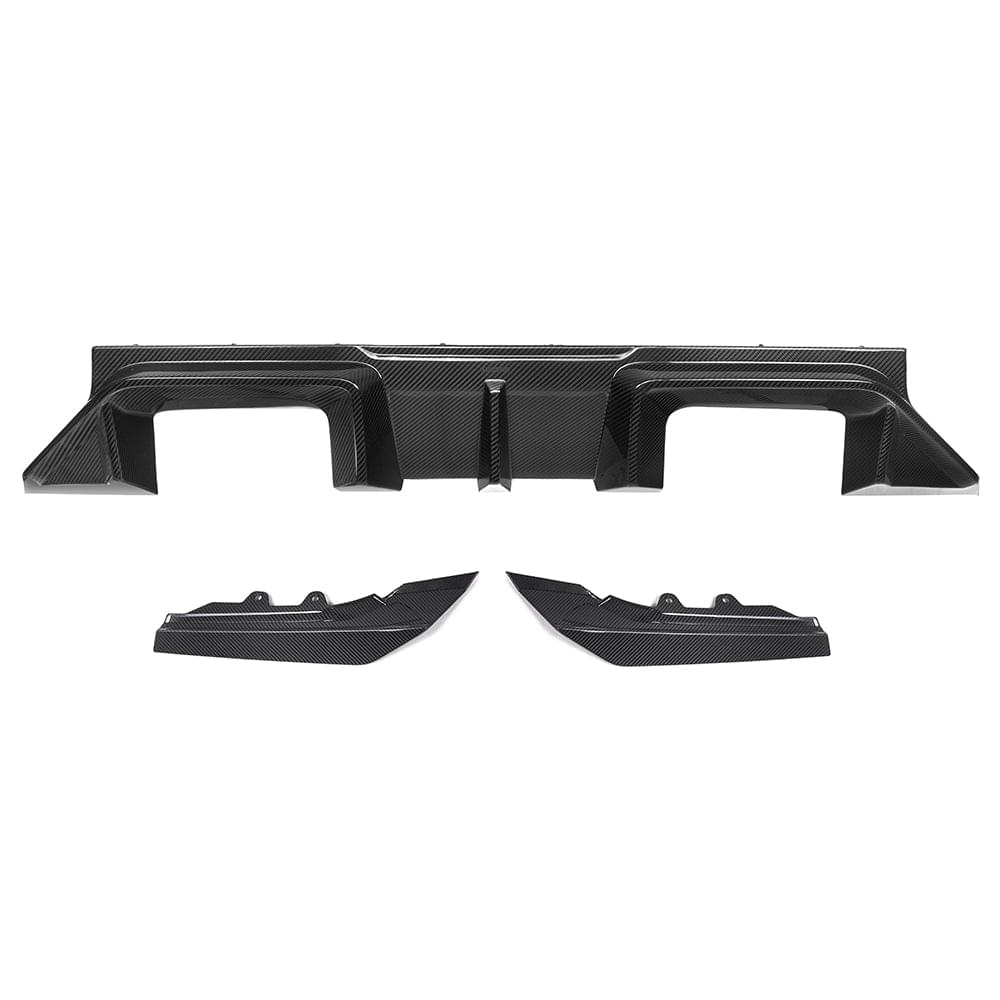 SOOQOO V2 BMW M2 G87 Rear Diffuser In Prepreg Carbon Fiber