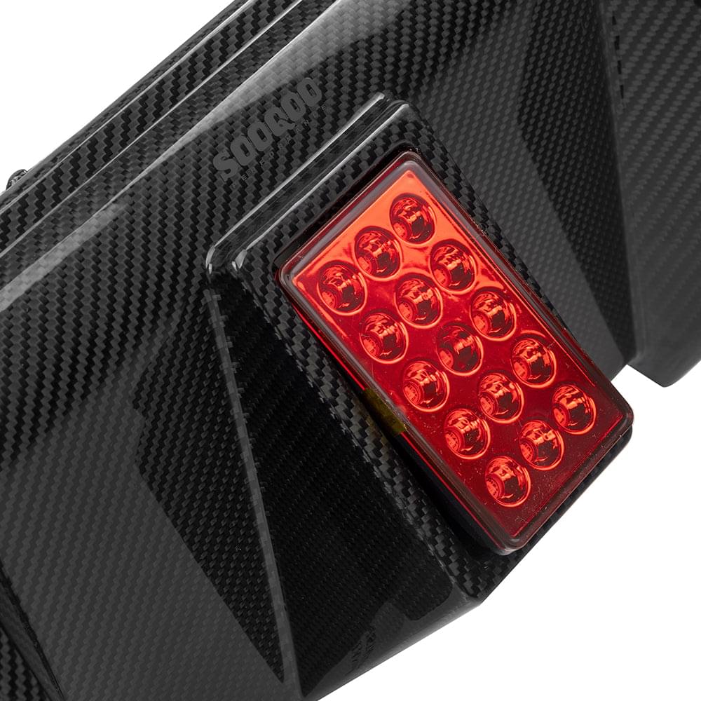 SOOQOO V3 BMW M2 G87 Rear Diffuser In Prepreg Carbon Fiber — product view 11