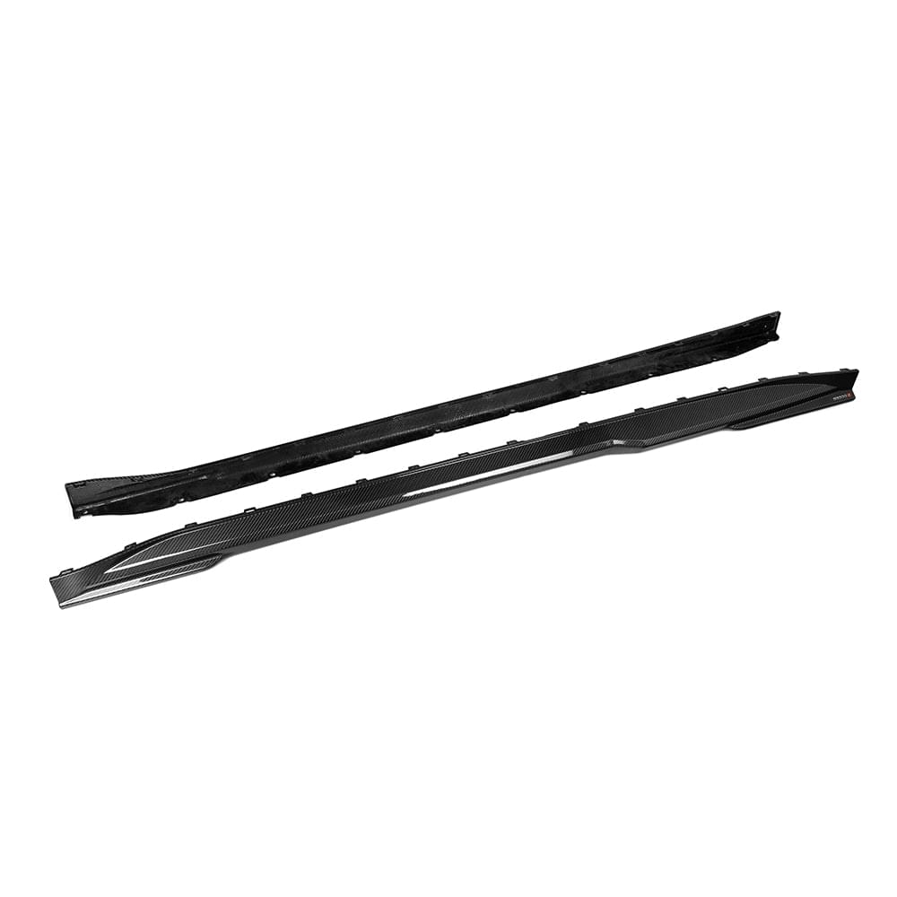 SOOQOO BMW M4 G82 Side Skirt In Prepreg Carbon Fiber — product view 3