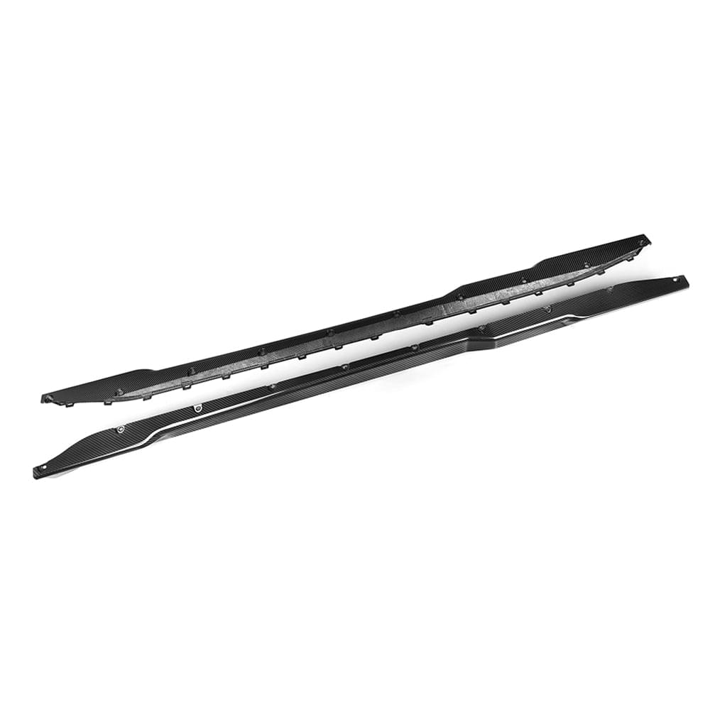 SOOQOO BMW M4 G82 Side Skirt In Prepreg Carbon Fiber — product view 4